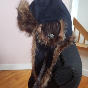 Harricana Recycled Fur Chapka